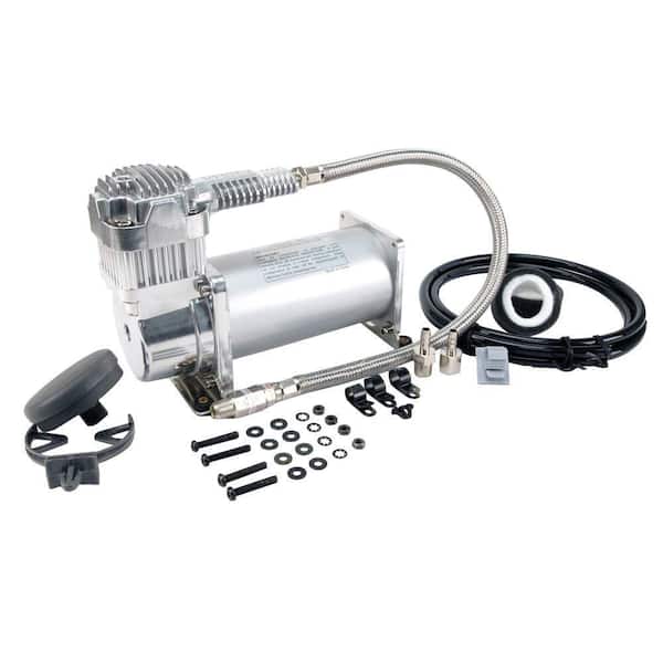 400c 12-Volt Silver Air Compressor Kit Silver Compressor Kit 33% Duty, CE, Sealed IP67