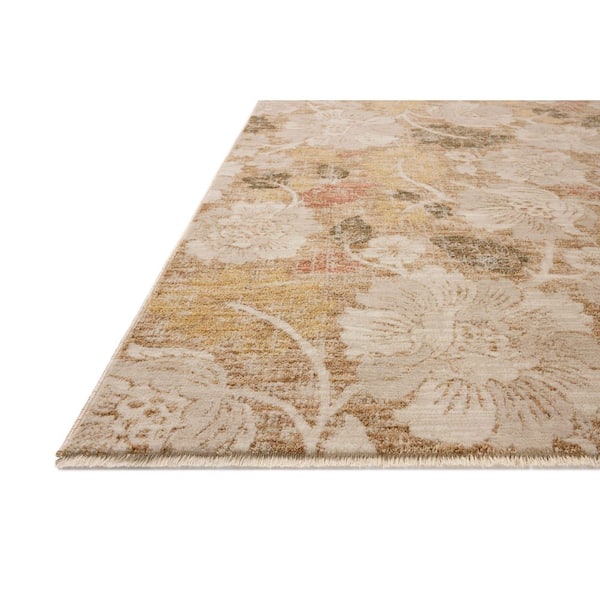 Eileen Natural / Multi 2 ft. x 3 ft. Transitional Accent Rug
