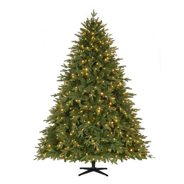 Home Accents Holiday 7.5 ft. Pre-Lit LED Monterey Fir Artificial Christmas Tree with 650 Color Changing Lights
