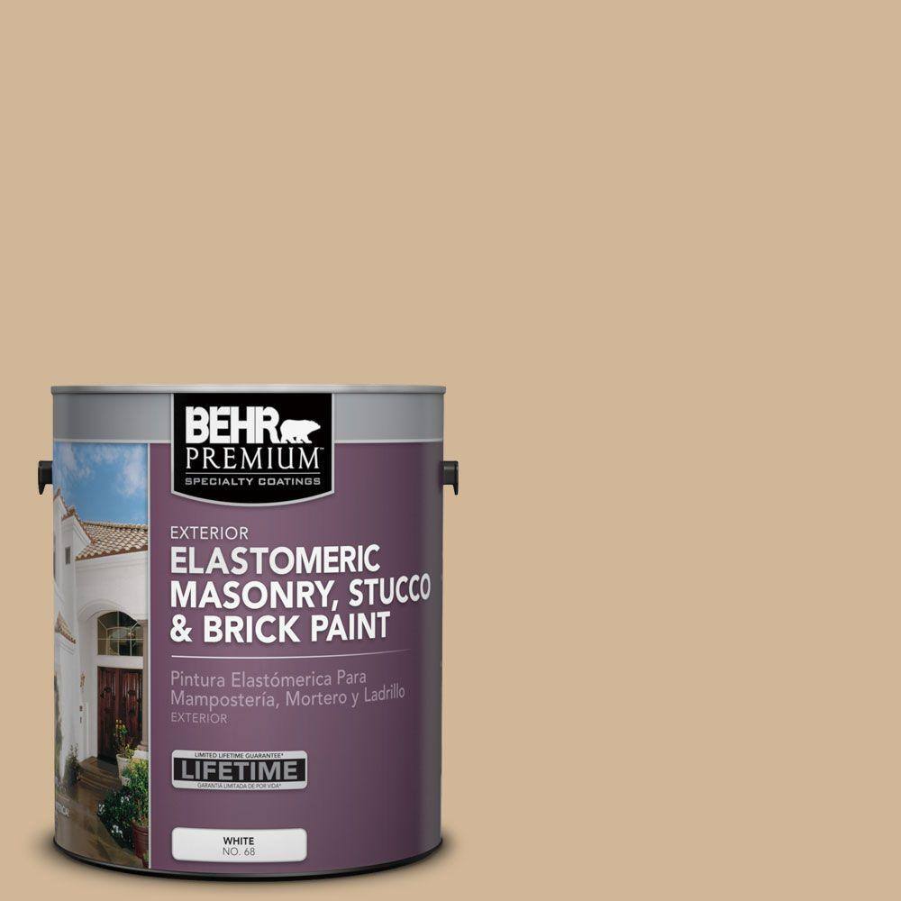 BEHR PREMIUM 1 gal. MS29 Antique Gold Elastomeric Masonry, Stucco and