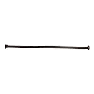 36 in. Straight Shower Rod in Oil Rubbed Bronze
