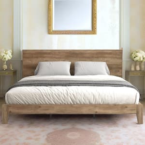 Payne Levison Knotty Oak King Platform Bed with Headboard