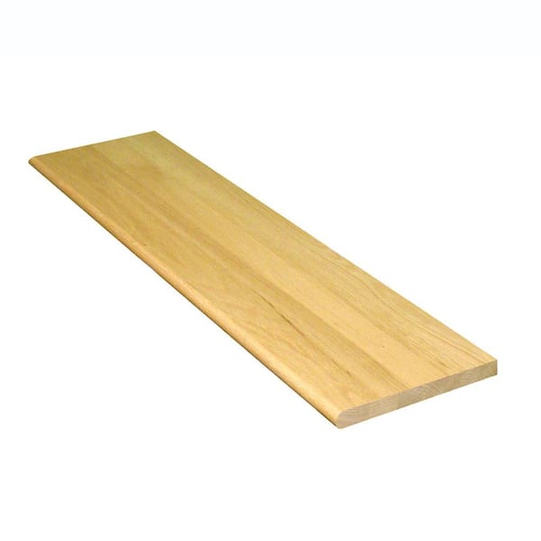 Stairtek 1 in. x 11.5 in. x 60 in. Prefinished Natural Red Oak Wood Box Tread