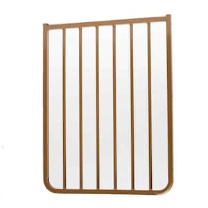 30 in. H x 21.75 in. W x 2 in. D Extension for Stairway Special or Auto Lock Gate Brown