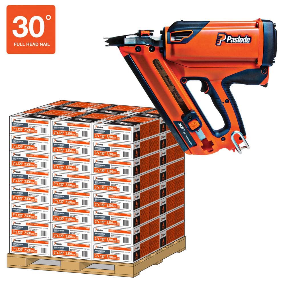 Paslode 3 in. x 0.120Gauge 30Degree Galvanized Ring Shank PaperTaped