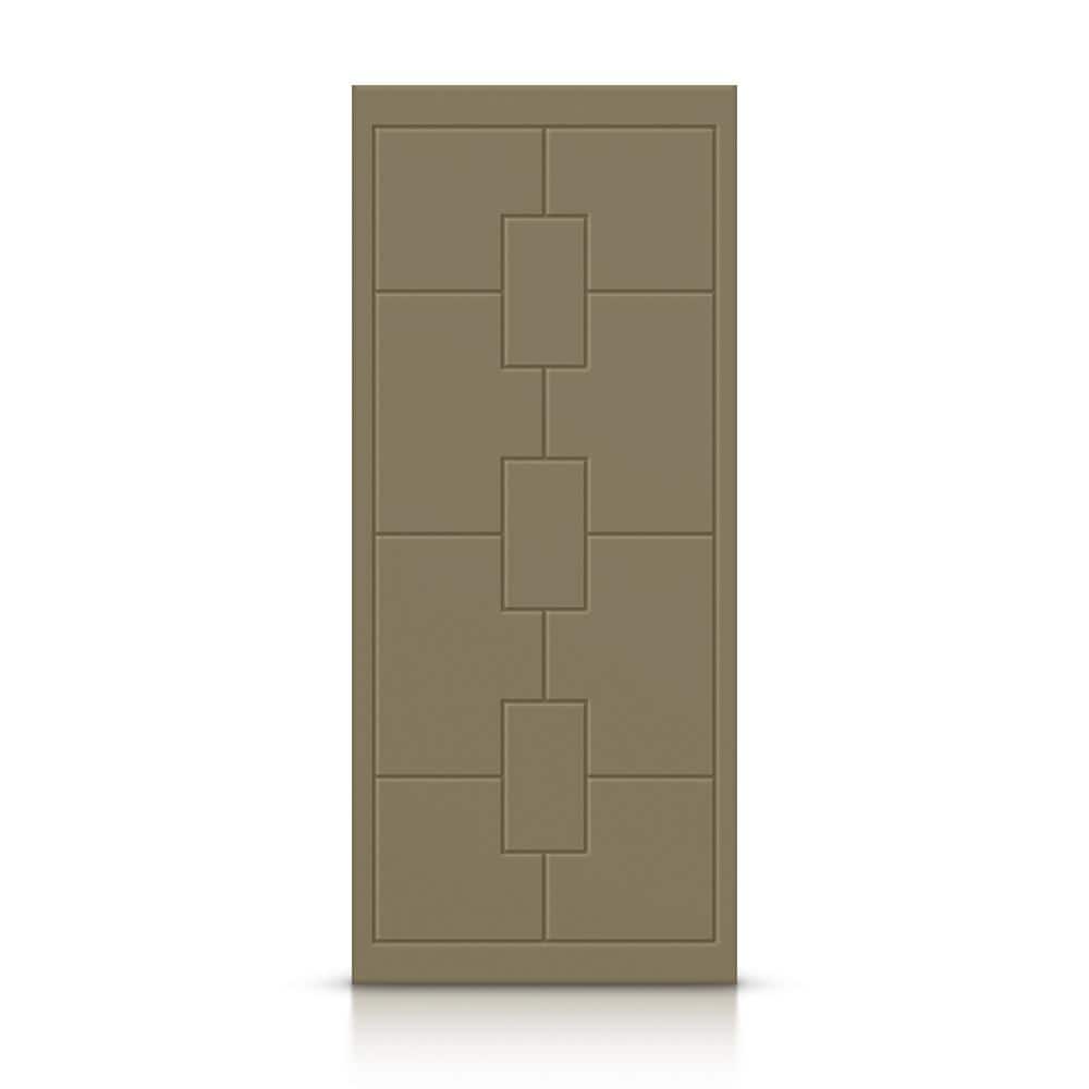 36 in. x 84 in. Hollow Core Olive Green Painted Composite MDF Interior Door Slab price history on PriceWatchPro