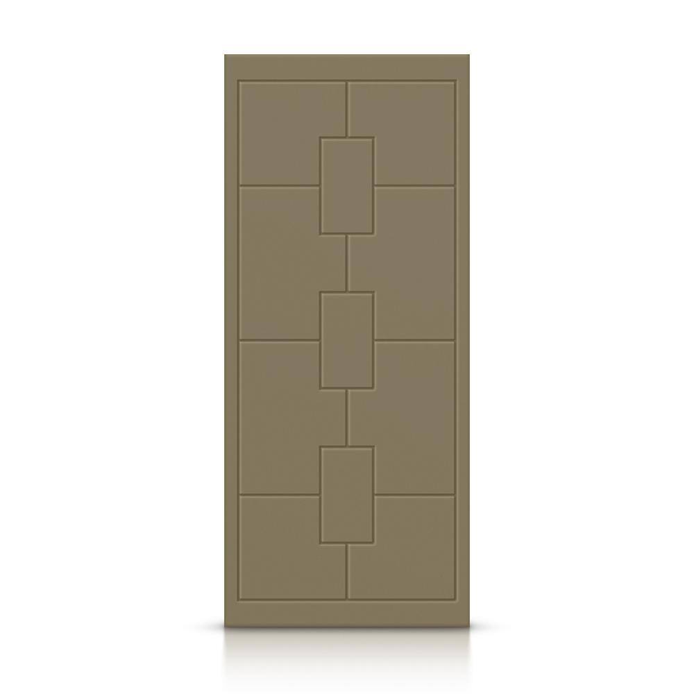 42 in. x 96 in. Hollow Core Olive Green Painted Composite MDF Interior Door Slab price history on PriceWatchPro