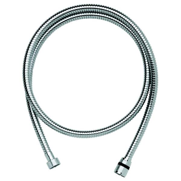 GROHE Movario 69 in. Handshower Hose in StarLight Chrome