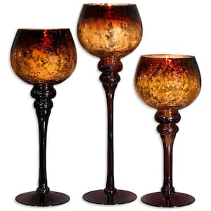 Footed Hurricanes (Set of 3)