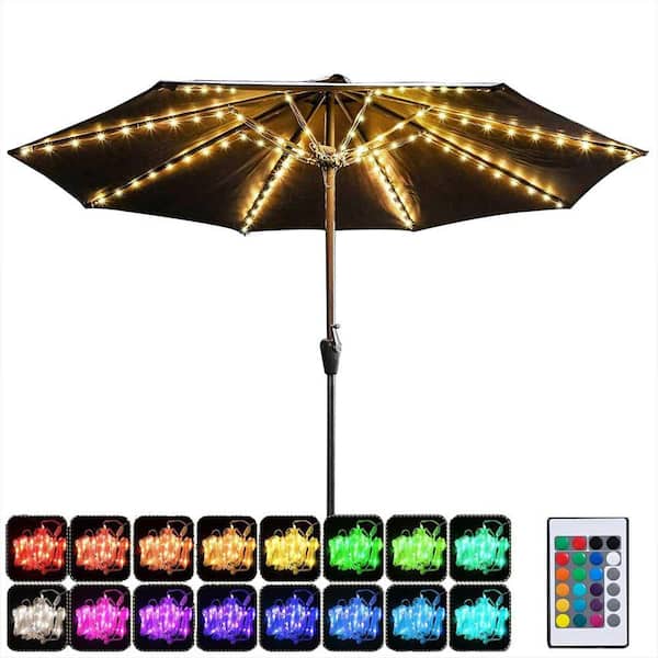 104 LED Outdoor String Lights with Remote, 12 Modes, USB Powered, Waterproof for Patio, Camping