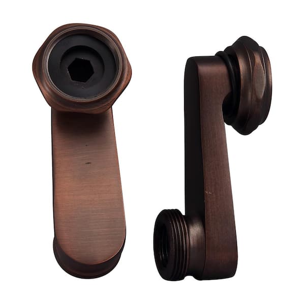 Barclay Products 3 in. Deck Mount Swivel Arms in Oil Rubbed Bronze