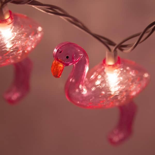 Flamingo deals string lights