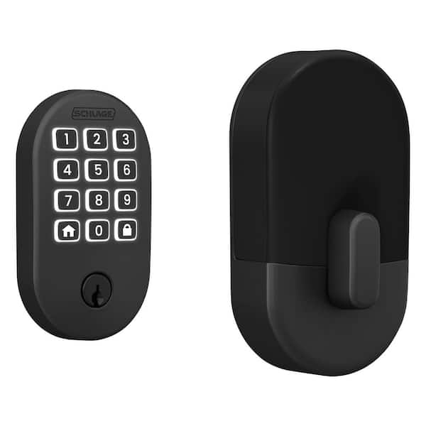 Remsen Matte Black Electronic Arrive Smart Wifi Deadbolt