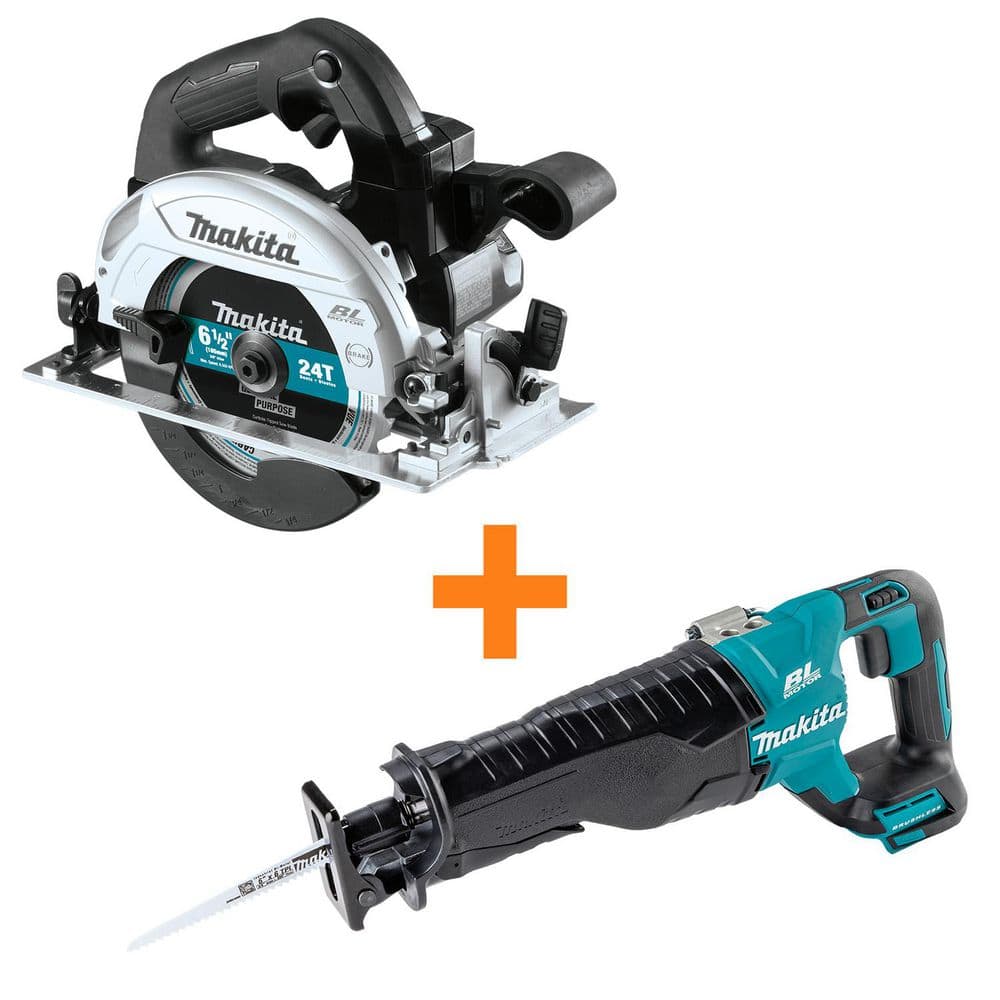 18V 6-1/2 in. LXT Sub-Compact Lithium-Ion Brushless Circular Saw with 18V LXT Brushless Variable Speed Reciprocating Saw price history on PriceWatchPro