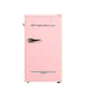 Frigidaire Cu Ft Retro Mini Fridge In Pink Efr B Pnkcom The