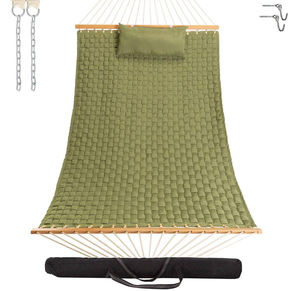 Castaway 13 ft. Soft Weave 2Person Hammock with Pillow and Storage Bag