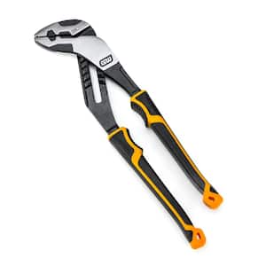 12 in. PITBULL K9 Straight Jaw Dual Material Grip Tongue and Groove Pliers
