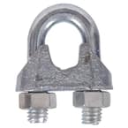 1/16 in. Wire Rope Clip in Zinc-Plated (20-Pack) 852504