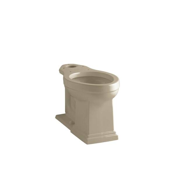 KOHLER Tresham Comfort Height Elongated Toilet Bowl Only in Mexican Sand