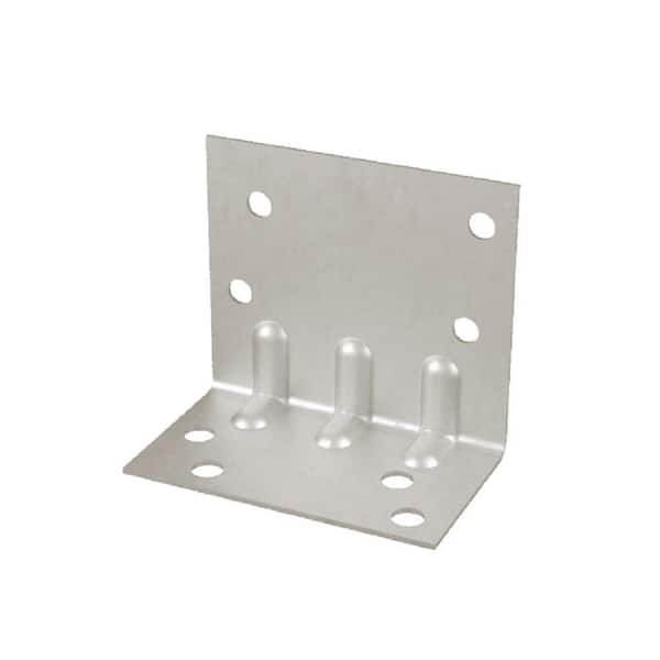 MITEK 3 in. x 3-1/2 in. 14-Gauge G90 Hurricane Gusset Angle (10-Pack)