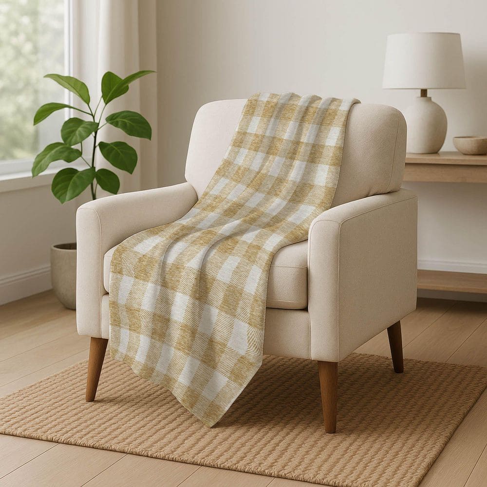 Premium Machine Washable ASB923 Gold 50 in. x 70 in. Sherpa Throw Blanket price history on PriceWatchPro