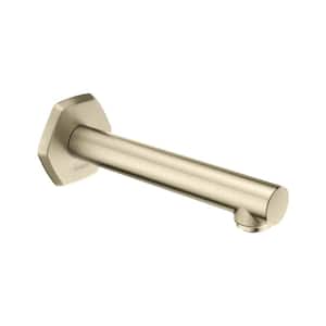 Locarno Tub Spout, Brushed Nickel