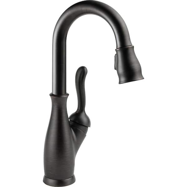 Delta Leland Single-Handle Bar Faucet with MagnaTite Docking in Venetian Bronze