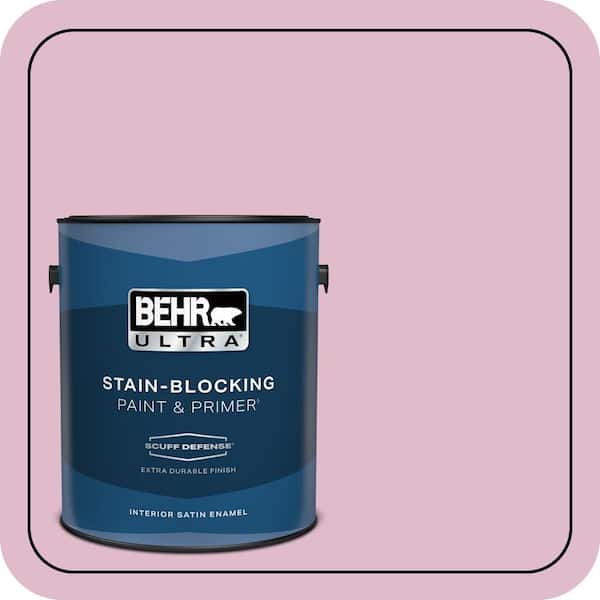 BEHR ULTRA 1 gal. #M130-3 Wild Geranium Extra Durable Satin Enamel ...