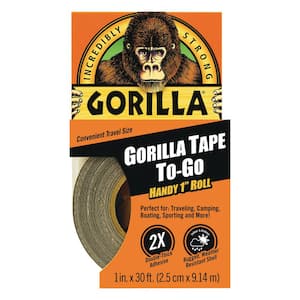 1 in. x 10 yd. Black Tape-To-Go (6-Pack)