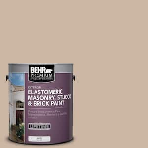 1 gal. #MS-09 Adobe Elastomeric Masonry, Stucco and Brick Exterior Paint