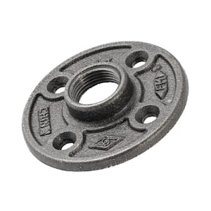 3/4 in. Black Malleable Iron Floor Flange Fitting