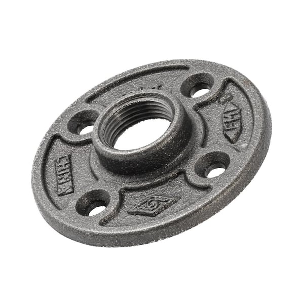 Southland 3/4 in. Black Malleable Iron Floor Flange Fitting