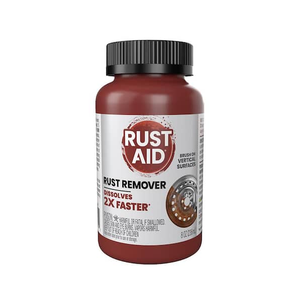 8 oz. Rust Remover Jelly for Removing Rust on Vertical Metal Surfaces (1-Pack)