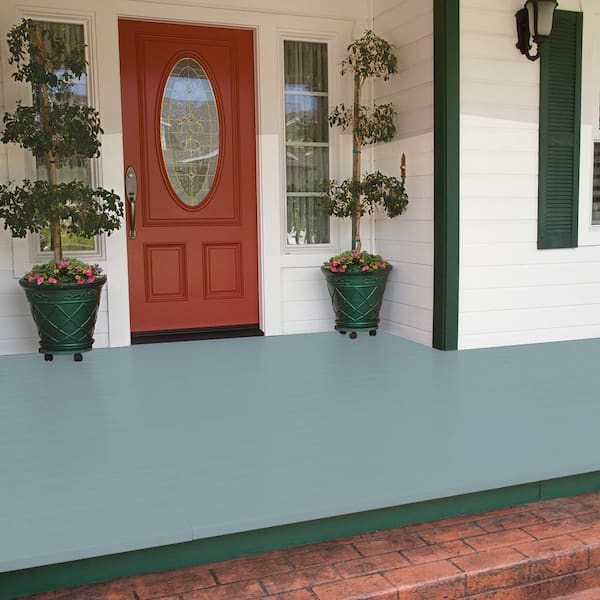BEHR PREMIUM 1 gal. PPU13 11 Clear Vista Gloss Enamel Interior Exterior Porch and Patio Floor Paint 670501