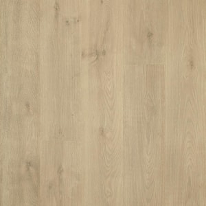 Outlast+ Natural Cascade Oak 12 mm T x 7.5 in. W Waterproof Laminate Wood Flooring (19.6 sqft/case)