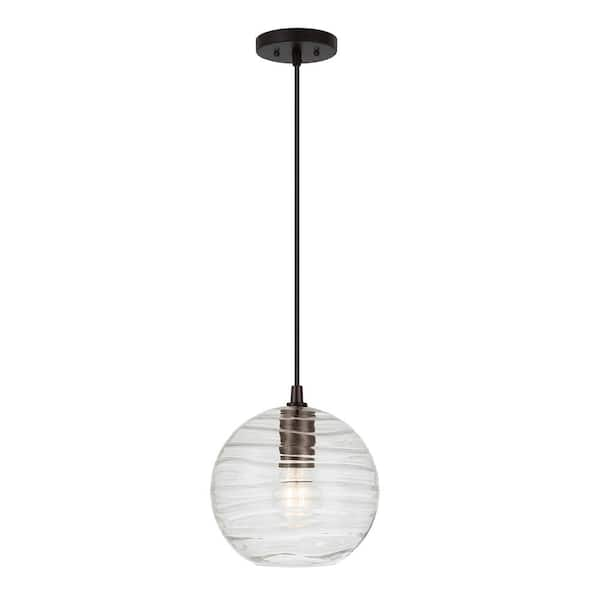 Meyer&Cross Wayve 1-Light Blackened Bronze Pendant