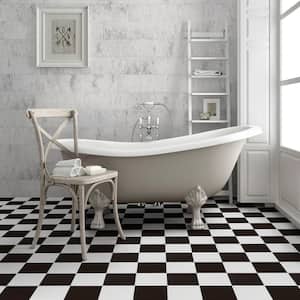 Checker 17-5/8 in. x 17-5/8 in. Ceramic Floor and Wall Tile (10.95 sq. ft./Case)