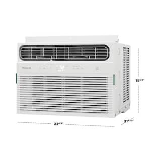 12,000 BTU 208/230-Volt Window Air Conditioner Cools 500 sq. ft. with Heater with Remote in White