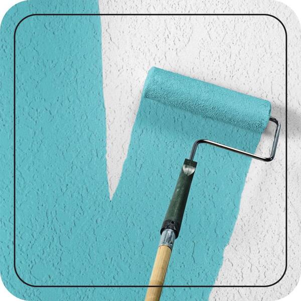 BEHR ULTRA 1 gal. #P470-4 Paradise Sky Flat Exterior Paint