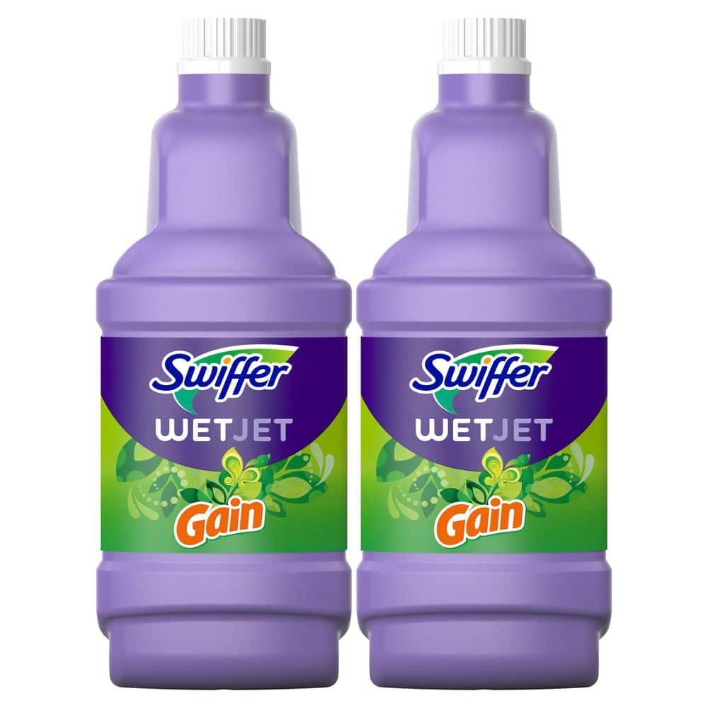 Swiffer WetJet 42 oz. Multi-Purpose Floor Cleaner Refill with Gain
