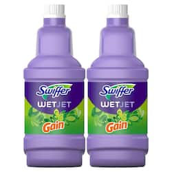 Swiffer WetJet 42 oz. Multi-Purpose Floor Cleaner Refill with Gain Scent (2-Pack)
