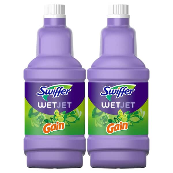 WetJet 42 oz. Multi-Purpose Floor Cleaner Refill with Gain Scent (2-Pack)
