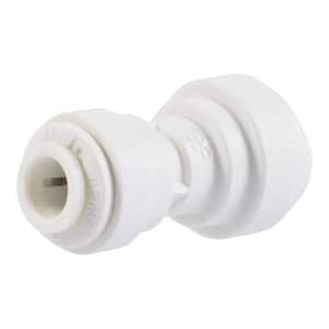 5/16 in. O.D. x 1/4 in. O.D. Push-to-Connect Polypropylene Reducing Coupling Fitting