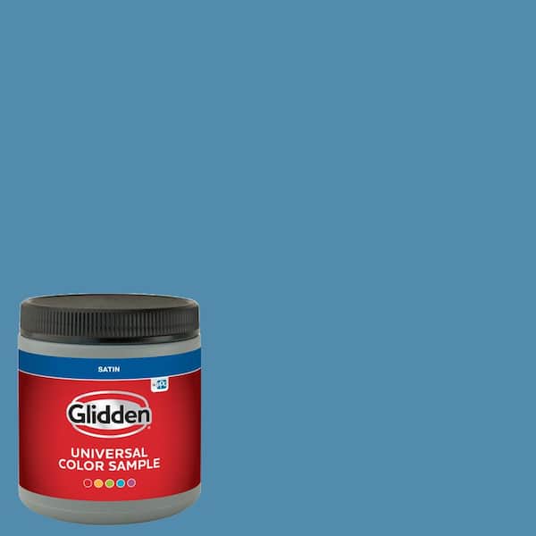 Glidden 8 oz. PPG1158-5 Cosmopolitan Satin Interior Paint Sample