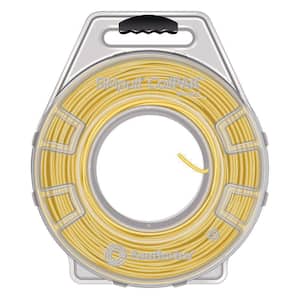 1000 ft. Yellow/Gray Stripe 12/2 SOL CU CoilPAK SIMpull THHN Wire