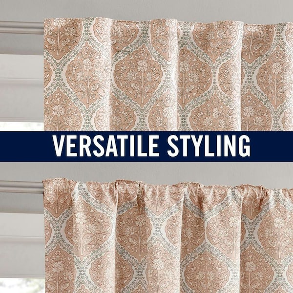 Sun Zero Lanet Dusty Terracotta Layered 40 in. W x 84 in. L Back
