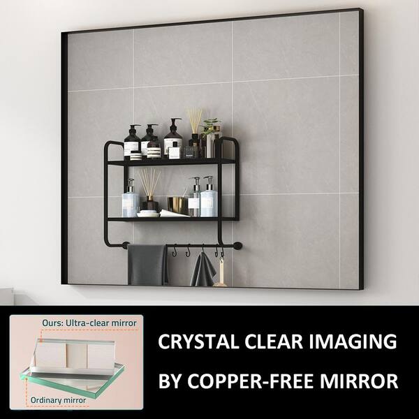 ClearMirror Floating Shower Shelf