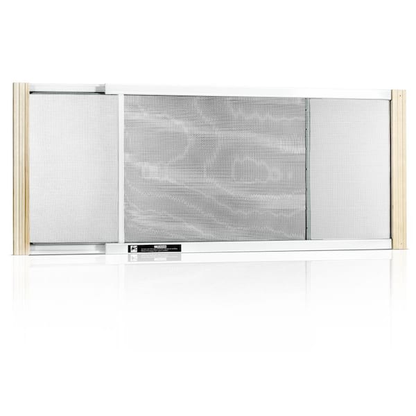 37 in. x 10 in. Adjustable Frame Quick Slide Window Screen (Pack of 12)