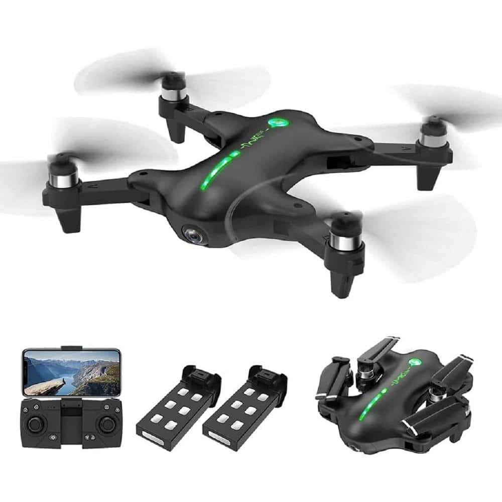 GPS UHD Drone with Camera 4K, 40-Minutes Flight Time, 2-Batteries, and Beginner Mode - 5 GHz FPV Drones for Adults -  Etokfoks, MLSA01-1LT202