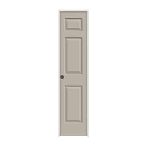 18 in. x 80 in. Colonist Desert Sand Painted Right-Hand Textured Molded Composite MDF Single Prehung Interior Door